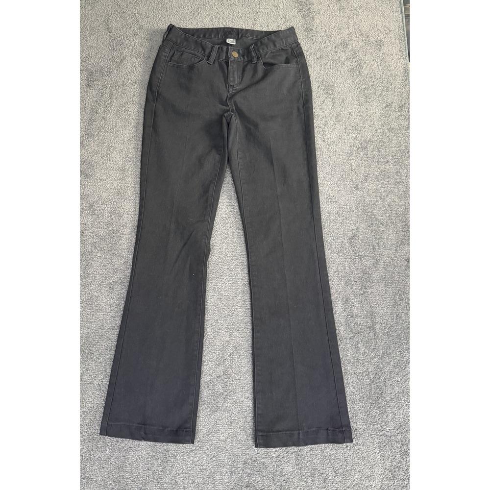 Cache Black Flare Bootcut Jeans Size 0 Mid Rise Stretch Denim Pants